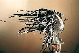 Pin By Amy Labbe On Tres Cool Art Abstract Metal Sculpture Metal Sculptures Garden Modern Art Sculpture