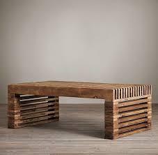 On the other hand, sleek modern coffee tables made of smooth natural wood will help you achieve an organic, minimalist look. How To Modern Timber Slat Coffee Table Timber Slats Coffee Table Wood Coffee Table