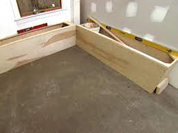 Booths and banquettes are most often associated with modern and contemporary spaces, but this quaint country kitchen looks super sweet with booth seating for four. How To Build Banquette Seating How Tos Diy