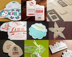 Clubcard san francisco prints die cuts business cards to almost any shape you can think of on thick laminated or uncoated card stocks that can be further enhanced with optional foil stamping, spot gloss or embossing and debossing. Die Cut Business Card 55 Custom Shaped Designs