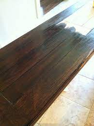 So i took a scrap piece of select pine and just used stain on one side. Prudently Painted Vintage Stained And Distressed Living Room Hardwood Floors Hardwood Floors Dark Flooring