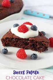 Sweet Potato Chocolate Cake My Fussy Eater Easy Kids Recipes Recipe Sweet Potato Chocolate Low Sugar Chocolate Chocolate Cake
