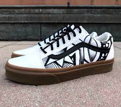 Jessie Kavana Graffiti Vans