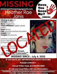 Heather Rae Janis -MISSING MISSING SINCE : July 6, 2025 **Missing From