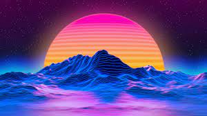 Hd wallpapers and background images. 1366x768 Retro Big Sunset 5k 1366x768 Resolution Hd 4k Wallpapers Images Backgrounds Photos And Pictures