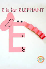 Letter e pictures coloring book for kids. 20 Letter E Crafts Activities Preschoolers Learn The Alphabet Kids Activities
