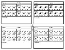 Editable Smiley Face Behavior Chart Www Bedowntowndaytona Com