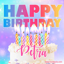 Happy Birthday Petra Gifs Download Original Images On Funimada Com