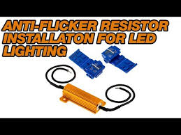 Maybe you would like to learn more about one of these? Anti Flicker Resistor Installation For Signals Or Low Signal German Car Wiring Youtube