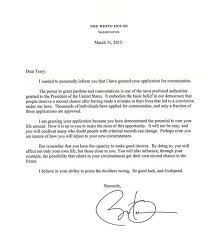 You are the president of hwa of your locality. Letter President Obama Sent To A Drug Convict Who S Sentence He Commuted