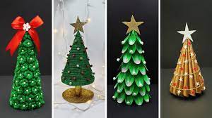 4 Easy Diy Christmas Tree Ideas Best Out Of Waste Diy Christmas Decorations Youtube Easy Christmas Diy Diy Christmas Tree Diy Christmas Ornaments