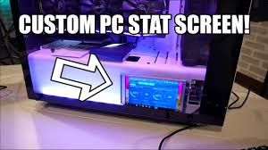 Building a control panel there isn't any one particular way to build a control panel nor is there any one particular material to build one out of. Create Your Own Custom Pc Stat Screen Super Easy Youtube