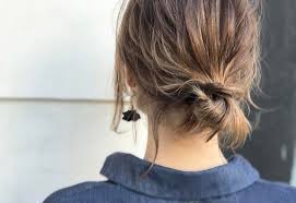 短いからって諦めないボブの涼しげアップヘアアレンジ Locari