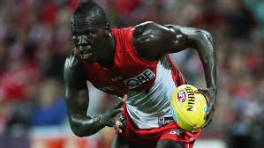 He formerly played for the sydney swans. Aliir Aliir S Journey To Afl From Kenya Refugee Camp Sudan Sydney Swans Afl 2018 Daily Telegraph