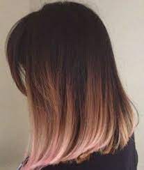 21 Rose Gold Hairstyles That Are Total Hair Goals Society19 Dip Dye Hair Hair Beauty Hair Styles