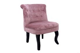 Pale Pink Velvet Button Back Occasional Bedroom Chair Swf2058 Ebay Bedroom Chair Small Chair For Bedroom Contemporary Bedroom Chairs