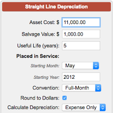 Sale of assets such as land and receivables will attract stamp duty at rates ranging from 1% to 3%. Straight Line Depreciation Calculator