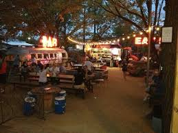 The New Chic Truck Yard If You Will Smu Fashion Media Food Park Bbq Restaurant Restaurant Concept
