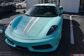 Ferrari f430 in boca raton, fl. Tiffany Blue Ferrari 430 Scuderia Spotted In California Gtspirit