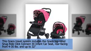 Graco Verb Travel System Stroller Azalea Youtube