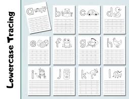 Whether you are a classroom teacher or a parent teaching kids to write at home, you'll find plenty of great free handwriting . Lowercase Alphabet Tracing Worksheets Coloring Pages Etsy Canada
