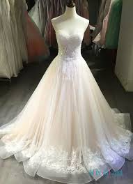 A stunning special occasion dress just for your girl. Gold Champagne Colored Wedding Dresses Cheap Sparkly Bling Glamour Wedding Gowns