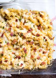 We've used chicken, spinach and crispy bacon crumbs, but mushrooms are good, too. Chicken Bacon Ranch Pasta Like Mother Like Daughter