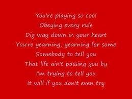 Somebody Once Told Me The World Is Gonna Roll Me Lyrics Footloose Lyrics Footloose Lyrics Lyrics Songs To Sing