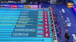 Mundial Natación | Titmus destrona a Ledecky en los 400 libres ...