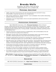 Medical assistants must demonstrate their interest i. Personal Assistant Resume Sample Monster Com