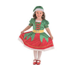 Disfraz de santa claus para niña. Disfraz De Ayudante De Santa Claus Para Nina