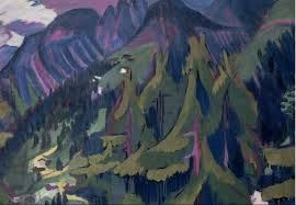 Ernst Ludwig Kirchner Mountain Landscape From Clavadel 1925 26 At Sunnyside Where Truth And Beauty Meet