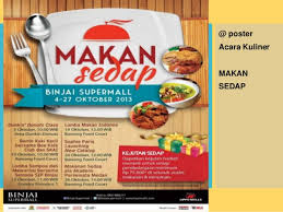 You can scope and write your event proposal to suit your event's needs. Event Kuliner