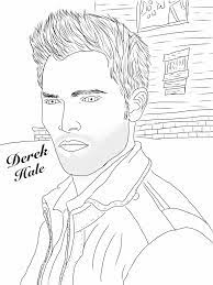 The unsettling clip was filmed in los angeles by director robert hall (teen wolf tv series, laid to rest, chromeskull) and director of photography brandon trost (halloween ii, ghost rider: Teen Wolf Derek Hale Lineart By Countrygirl12698 On Deviantart