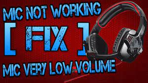 Check spelling or type a new query. How To Fix Headset Mic Not Working Volume Is Too Low Pc Youtube
