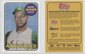 Buy a baseball card pricing guide. 2017 Topps Rediscover Online Exclusive Jumbo 49 Reggie Jackson Rt 3 Hof Ebay