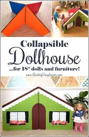 I had seen several in person and online. Diy Collapsible Dollhouse For 18 Dolls Reality Daydream