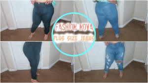 Fashion Nova Has Plus Size Jeans Try On