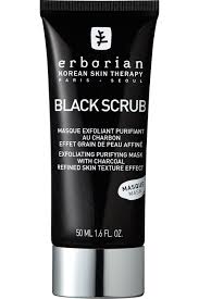 Erborian Masque Exfoliant Purifiant Au Charbon Black Scrub Birchbox Produits De Beaute Masque De Beaute Beaute