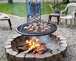 Diy fire pit grill grate. Fire Pit With Cooking Grate Submitted For Our Instagram Bonfire Photo Contest Mysunnydaze Backyard Backyard Fire Cheap Fire Pit