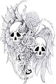 Monster Tattoos Designs And Ideas Page 8 Monster Tattoo Evil Skull Tattoo Evil Skull Tattoo Design