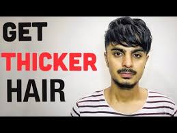 Though there isnt a magic tip to bring back your eyebrow hair overnight, there are certain things that can enhance the process. How To Get Thicker Hair Naturally Men S Healthy Hair Tips Youtube