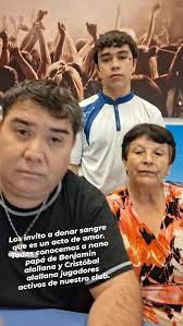 Donemos sangre que es salvar vida esperamos la pronta recuperación de nano  alallana