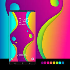 Colorful Fluid Waves Samsung Galaxy Wallpaper App Galaxy