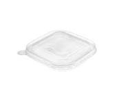 PET Lids for Square Kraft Paper Bowls - 300PCS
