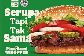 Get access to exclusive coupons. Burger King Indonesia Launches Plant Based Whopper With The Vegetarian Butcher
