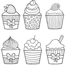 Riscos Graciosos Cute Drawings Cupcakes Sorvetes Bolos E Doces Cupcakes Ice Creams Cakes And Swee Cupcake Coloring Pages Coloring Pages Cupcake Drawing