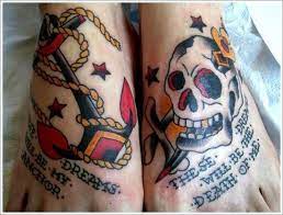Fantastic Anchor Tattoo Designs And Meaning Skull Anchor Tattoo Meaning And Designs On Foot Tattoo Desi Traditional Tattoo Traditional Anchor Tattoo Tattoos