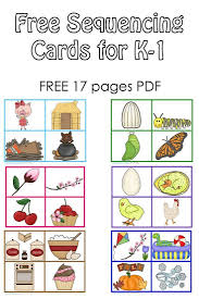 Free Sequencing Cards And Color Matching For Pre K K 1 In 2020 Sequencing Activities Kindergarten Sequencing Cards Sequencing Activities Preschool