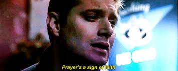 Dean Was Always Bi — Dean found faith, in Cas. 1x12
